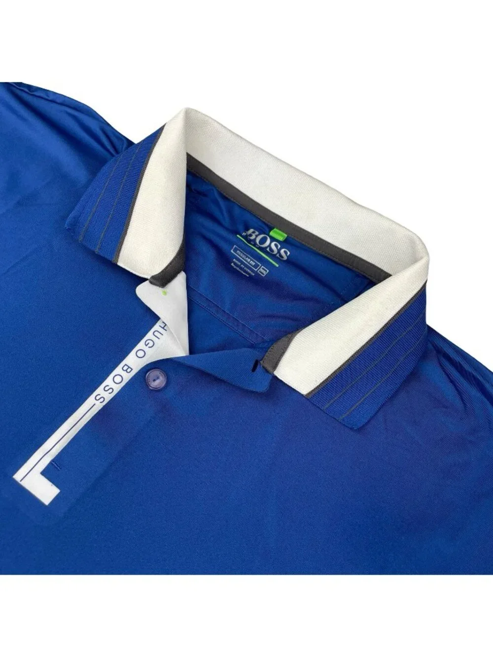 Hugo Boss Men’s Paddy Pro 1 Tour Performance S/S Polo Shirt Blue • 3XL